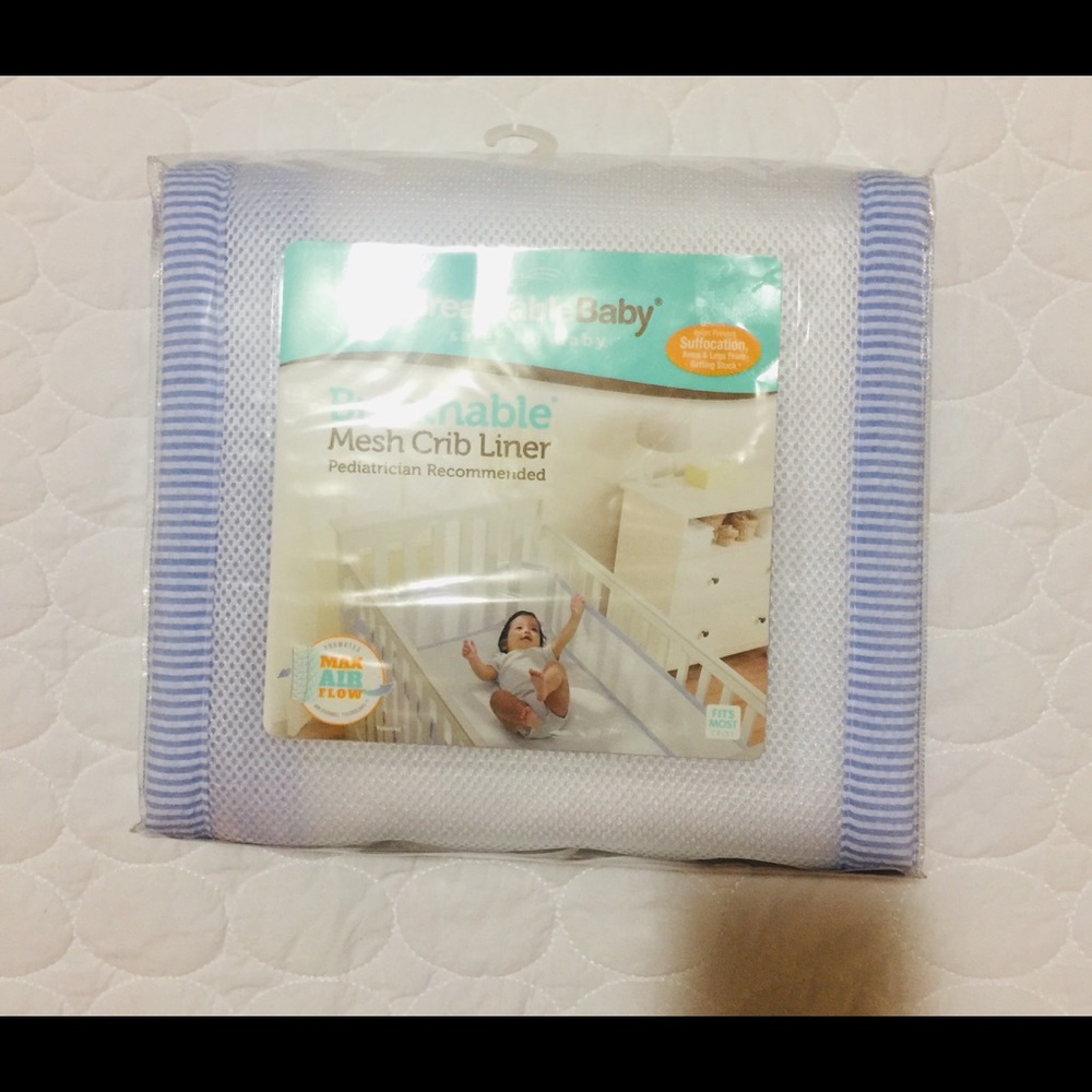 Breathable Mesh Crib Liner